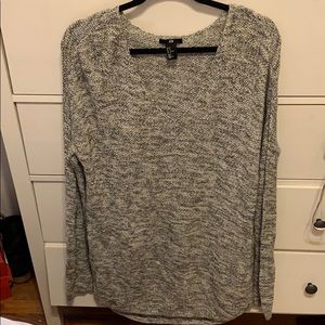 Oversized grey sweater